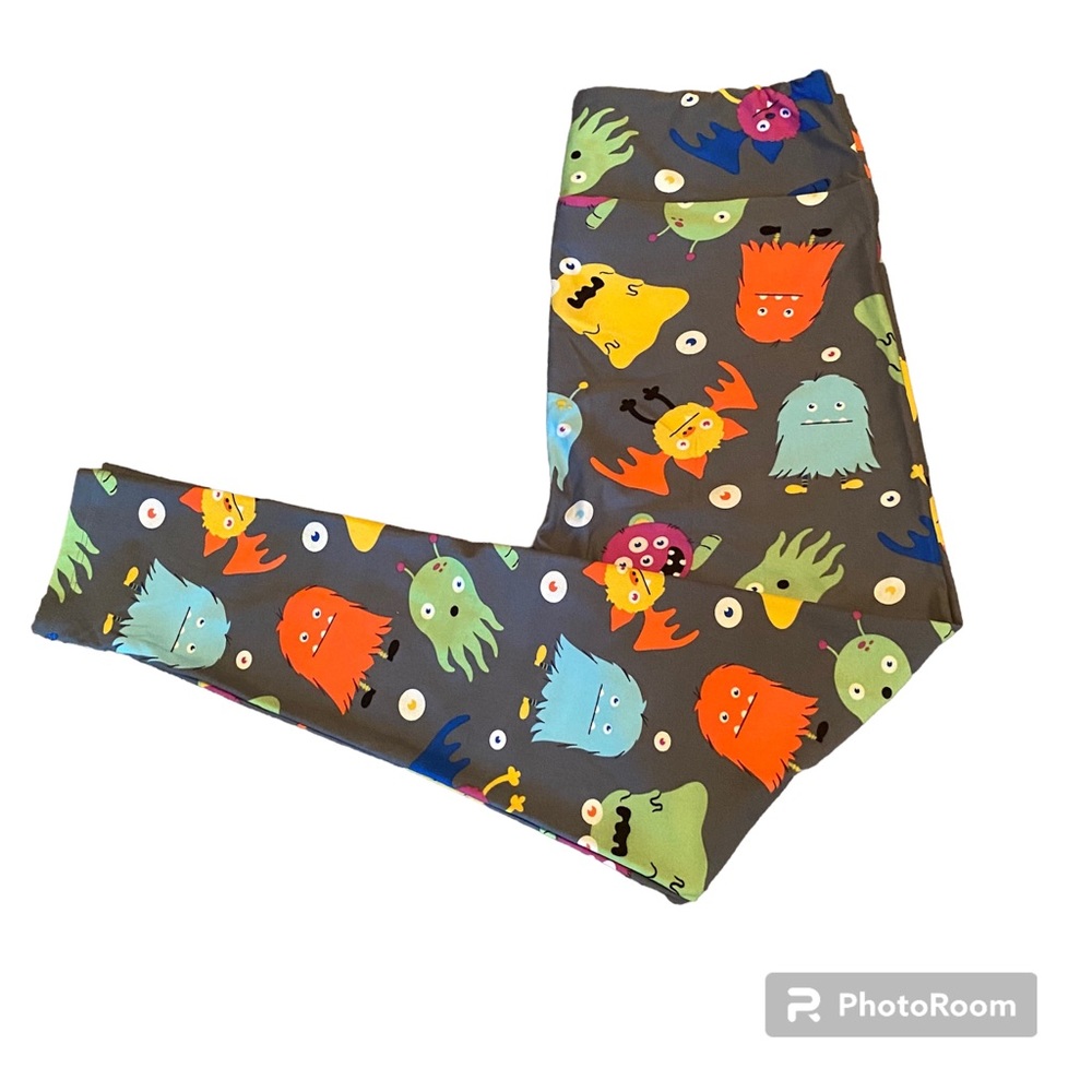 LuLaRoe Halloween multi-colored leggings in women’s size TC (12-18)
